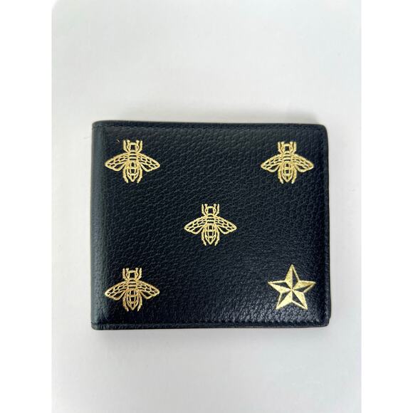 Gucci GG Monogram Bifold Wallet With White Leather - Picture 4 of 11